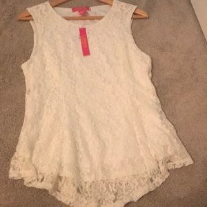 All over lace top
